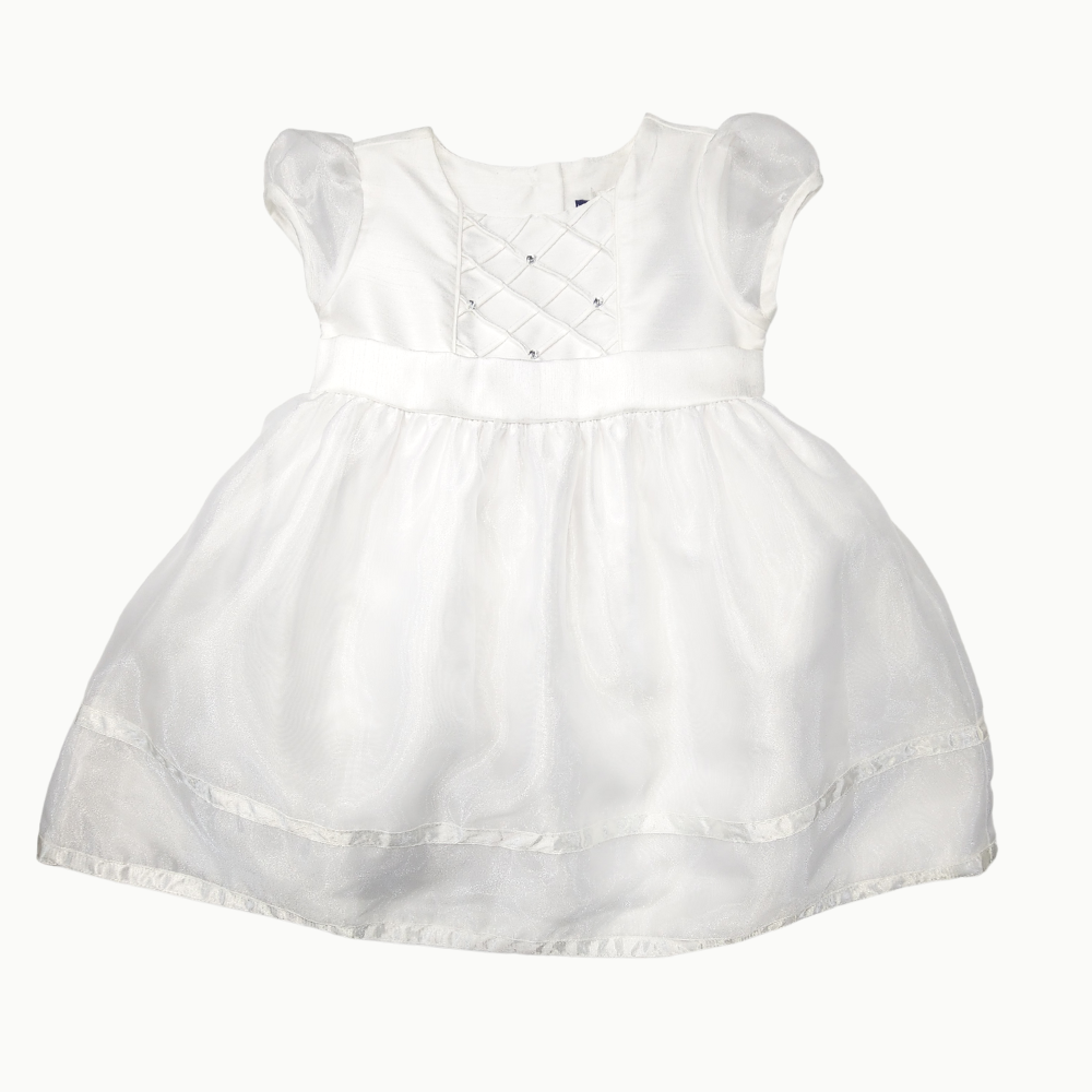 Killian Girls White Party Dress