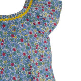 Daphne Girls Kids Printed Ricrac Dress