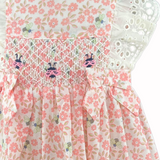 Malene Pink Bee Smocked Dress