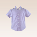 Luc  Boys Short Sleeve Polo Shirt with Bow Tie