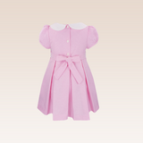 Merina Baby Girls Pink Smocked Dress