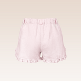 Georgina Girls Pink Gartered Ruffled Shorts