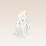 Bijoux Girls Pearl White Dress