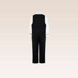 Daniel Boys Black Formal Vest and Pants