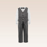 Daniel Boys Grey Formal Vest and Pants