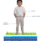 Daniel Boys Grey Formal Vest and Pants