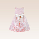 Giana Girls Pink Party Dress with Bolero