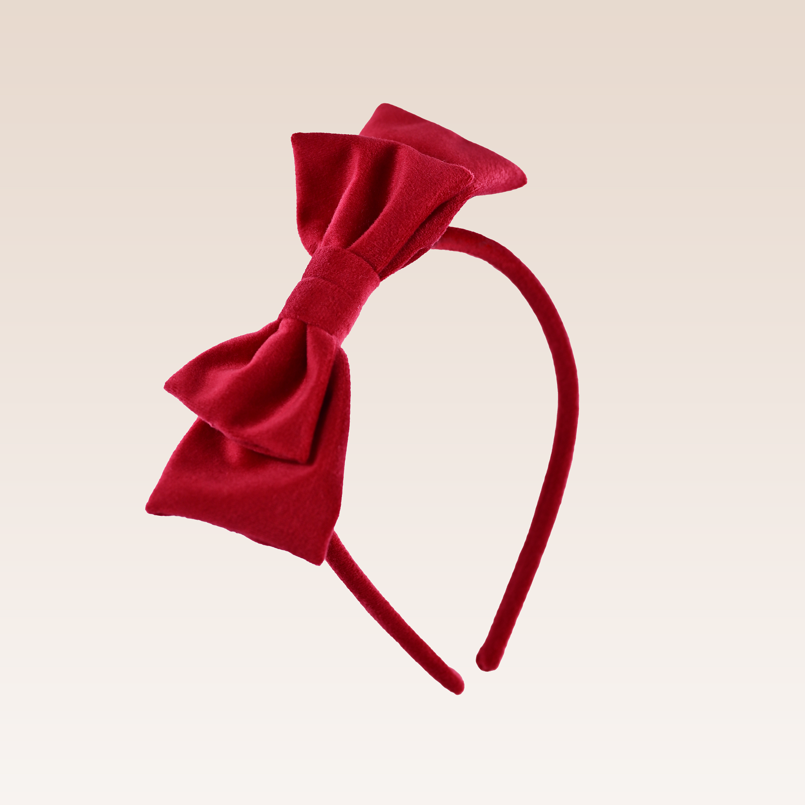 Reverie Girls Red Sateen Headband