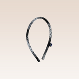 Rehea Girls Black Checks Thin Headband