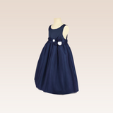 Gertrude Girls Navy Party Dress with Headband