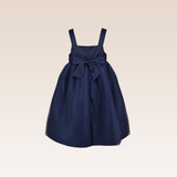 Gertrude Girls Navy Party Dress with Headband