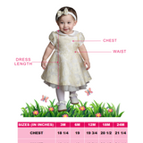 Jeanne Baby Girls Pink Embroidered Jumper Dress with Diaper Cover