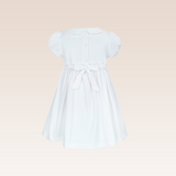 Moira Girls White Smocked Dress