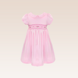 Moira Girls Pink Smocked Dress