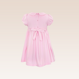 Moira Girls Pink Smocked Dress