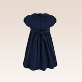 Moira Girls Navy Smocked Dress