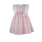 Malene Pink Bee Smocked Dress