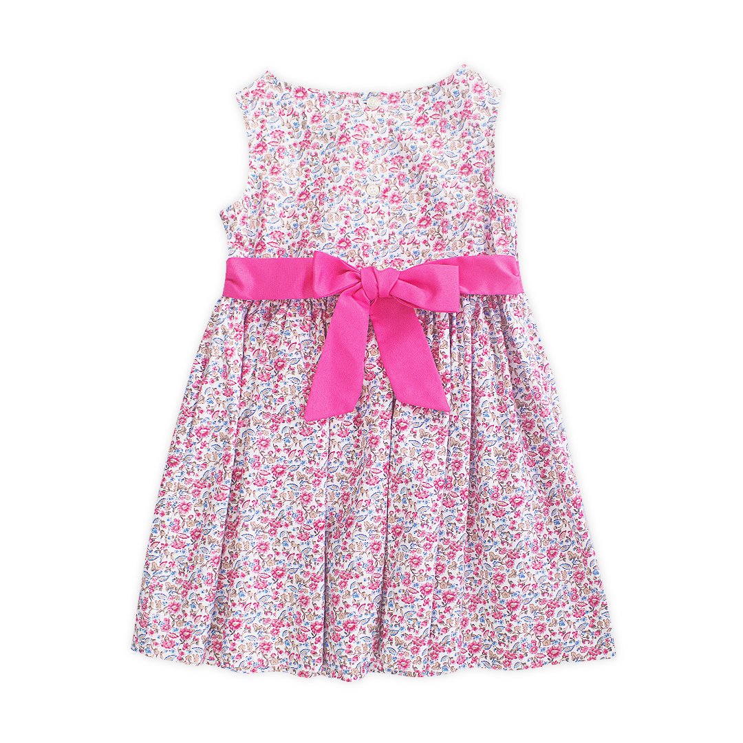 Isabel Girls Dress – Periwinkle